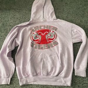 Vintage archer tigers hoodie